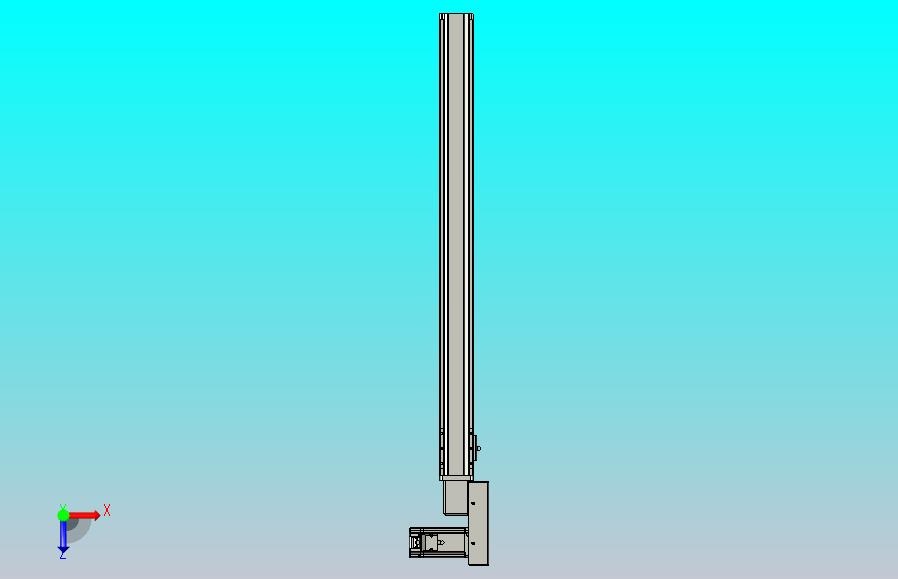 皮带直线轴半封闭可选导轨TPA-HNB-65S-90-L750-MR-Y-P10-N3