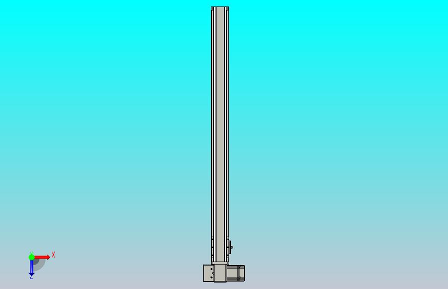 皮带直线轴半封闭可选导轨TPA-HNB-65S-90-L800-LP-Y-P10-N3
