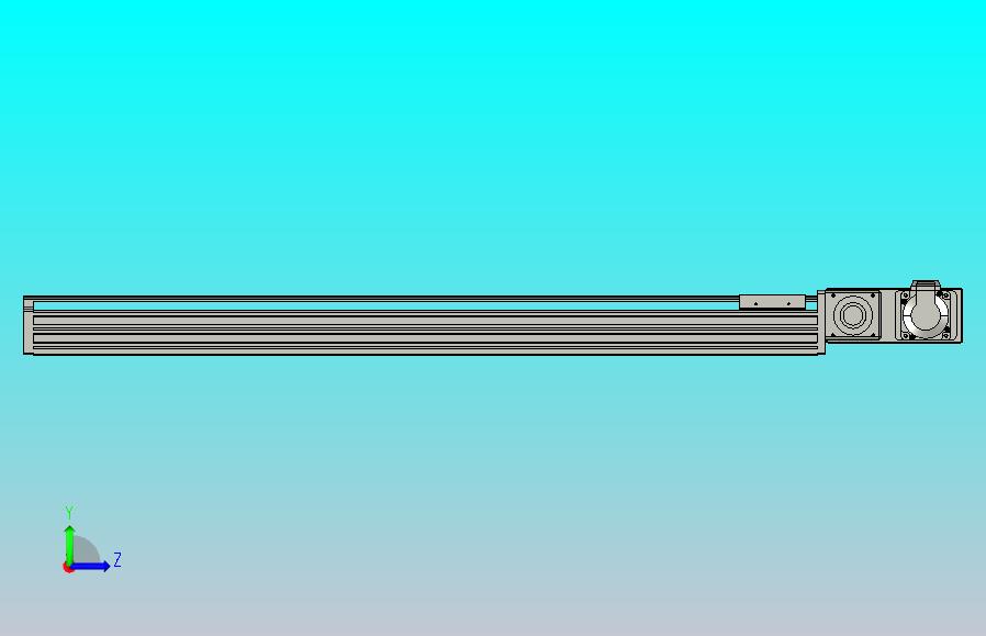 皮带直线轴半封闭可选导轨TPA-HNB-65S-90-L800-MR-Y-P10-N3