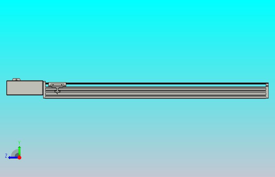 皮带直线轴半封闭可选导轨TPA-HNB-65S-90-L850-MR-Y-P10-N3
