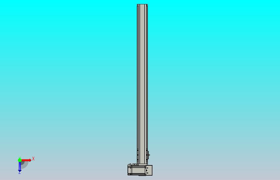 皮带直线轴半封闭可选导轨TPA-HNB-65S-90-L850-RU-Y-P10-N3