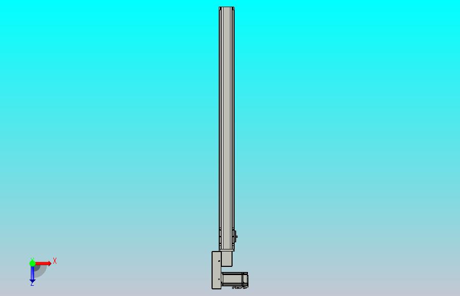 皮带直线轴半封闭可选导轨TPA-HNB-65S-90-L900-ML-Y-P10-N3