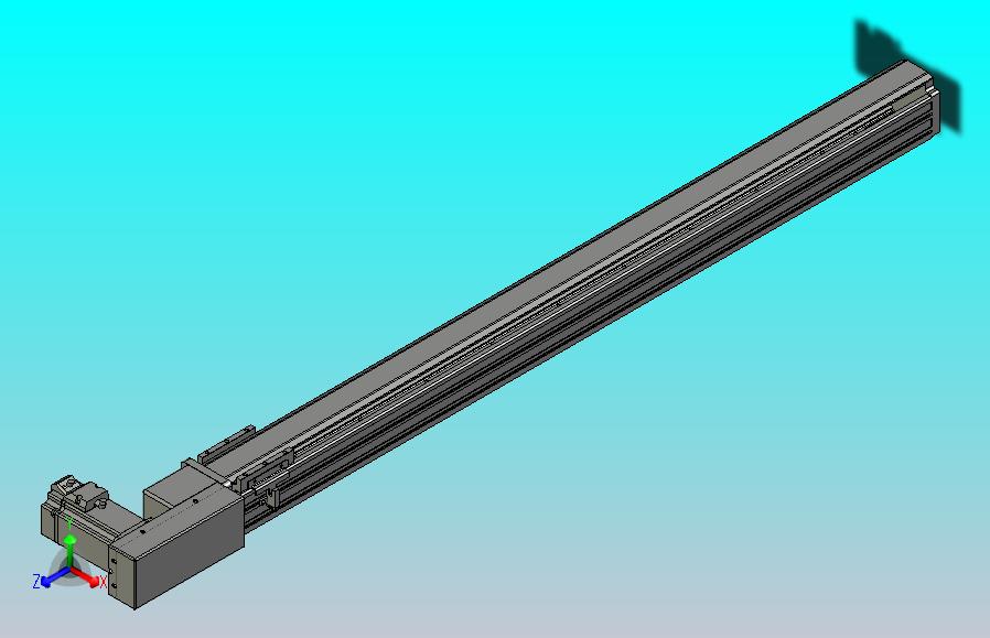 皮带直线轴半封闭可选导轨TPA-HNB-65S-90-L900-MR-Y-P10-N3