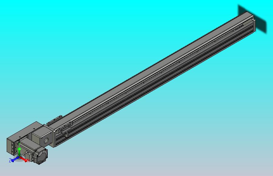 皮带直线轴半封闭可选导轨TPA-HNB-65S-90-L950-ML-Y-P10-N3