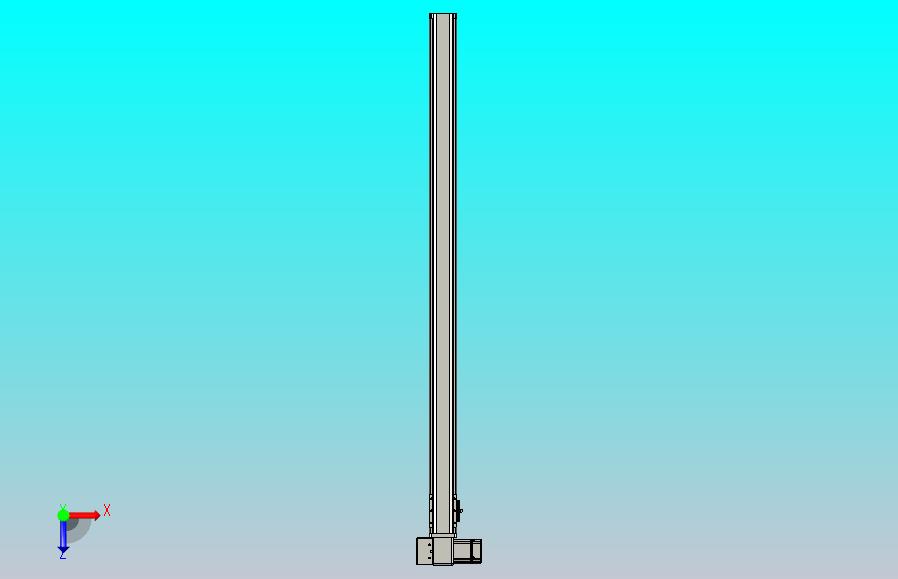 皮带直线轴半封闭可选导轨TPA-HNB-65S-90-L1100-LP-Y-P10-N3