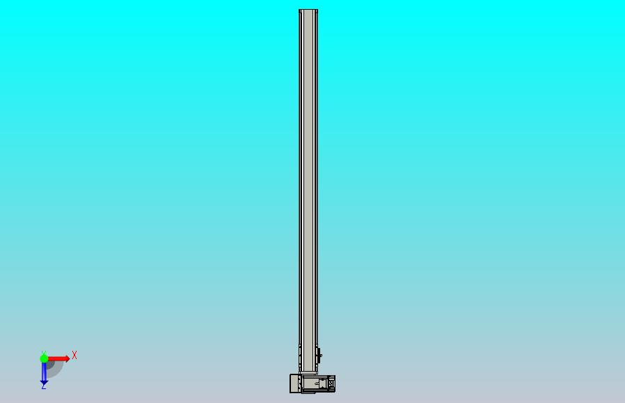 皮带直线轴半封闭可选导轨TPA-HNB-65S-90-L1100-LU-Y-P10-N3
