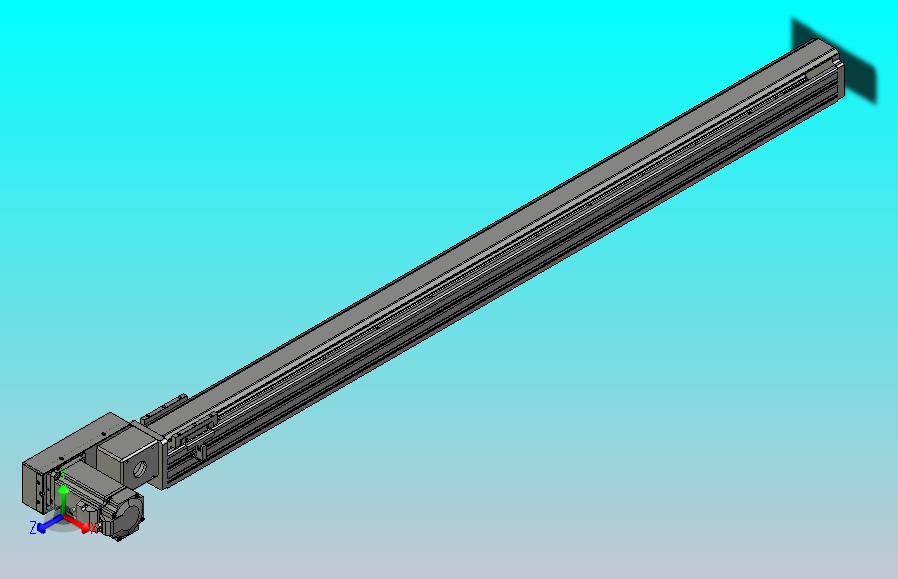 皮带直线轴半封闭可选导轨TPA-HNB-65S-90-L1100-ML-C-P10-N3