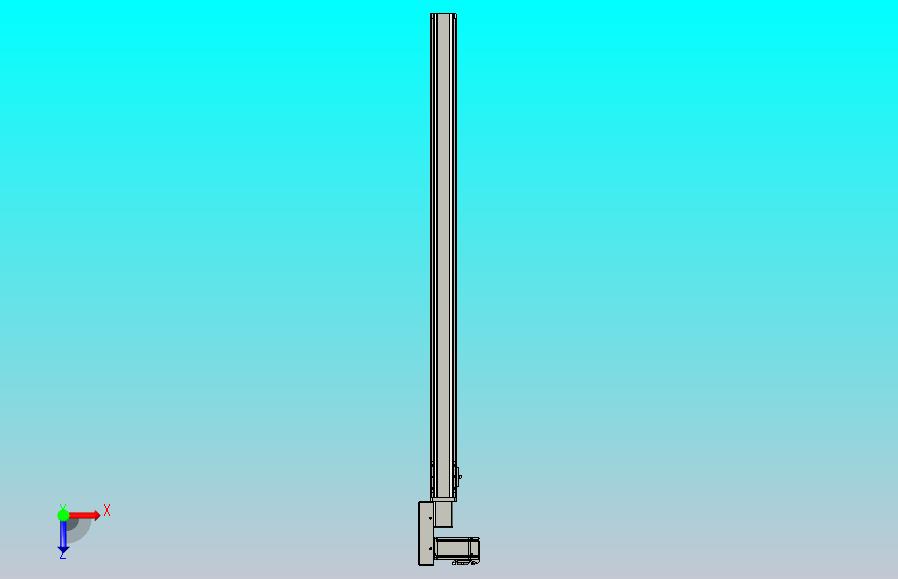 皮带直线轴半封闭可选导轨TPA-HNB-65S-90-L1100-ML-Y-P10-N3