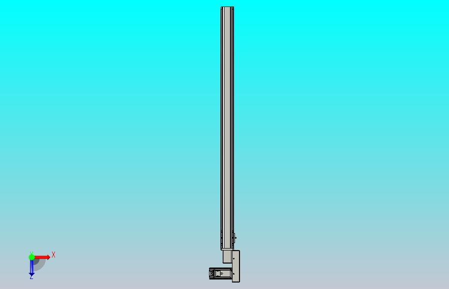 皮带直线轴半封闭可选导轨TPA-HNB-65S-90-L1100-MR-Y-P10-N3