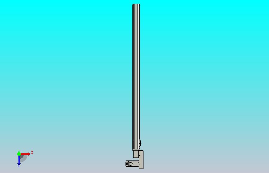 皮带直线轴半封闭可选导轨TPA-HNB-65S-90-L1150-MR-Y-P10-N3