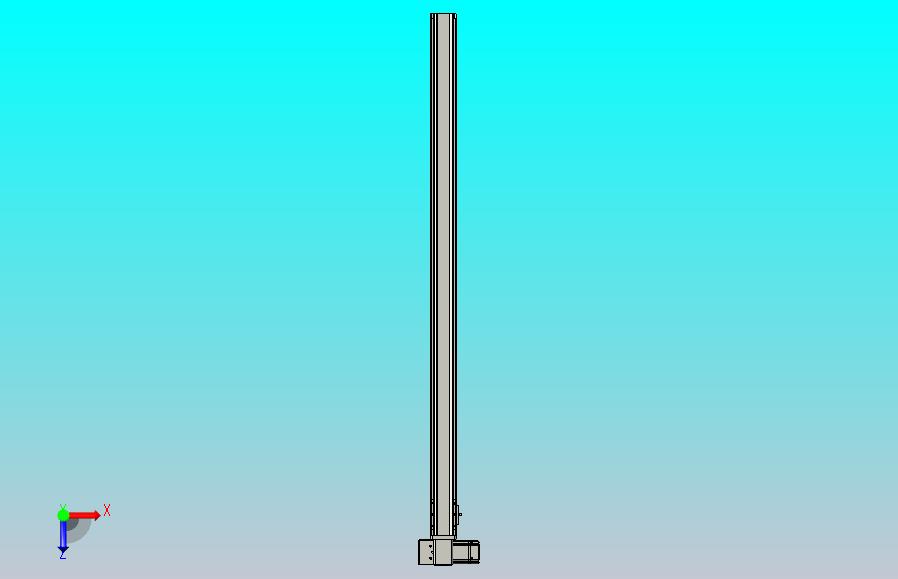 皮带直线轴半封闭可选导轨TPA-HNB-65S-90-L1200-LP-Y-P10-N3