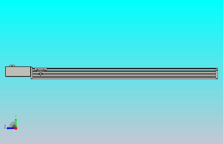 皮带直线轴半封闭可选导轨TPA-HNB-65S-90-L1050-MR-Y-P10-N3