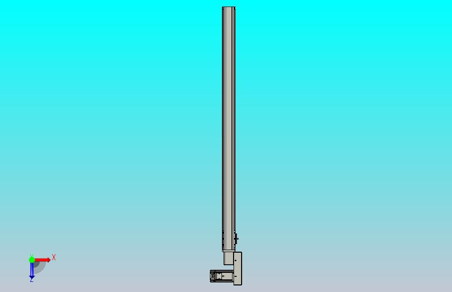 皮带直线轴半封闭可选导轨TPA-HNB-65S-90-L1050-MR-Y-P10-N3