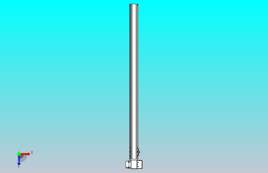 皮带直线轴半封闭可选导轨TPA-HNB-65S-90-L1050-RP-Y-P20-N3