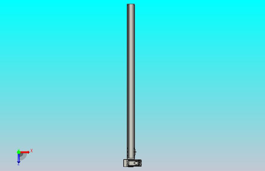 皮带直线轴半封闭可选导轨TPA-HNB-65S-90-L1200-LU-Y-P10-N3