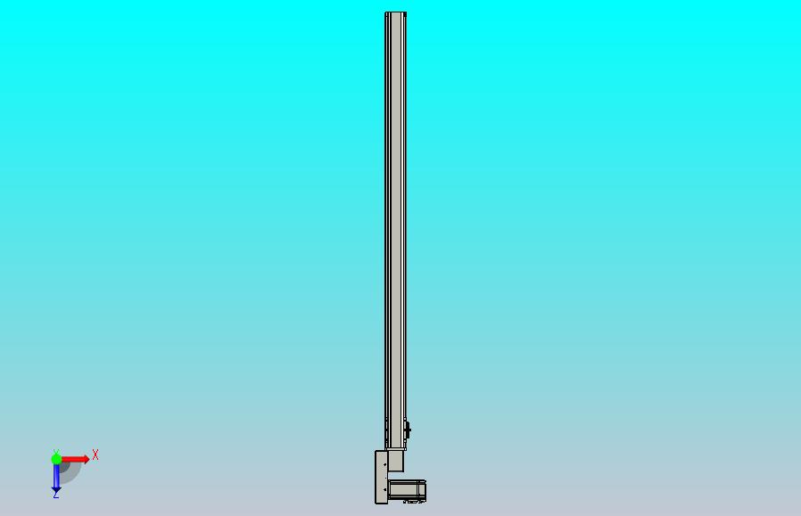 皮带直线轴半封闭可选导轨TPA-HNB-65S-90-L1200-ML-Y-P10-N3