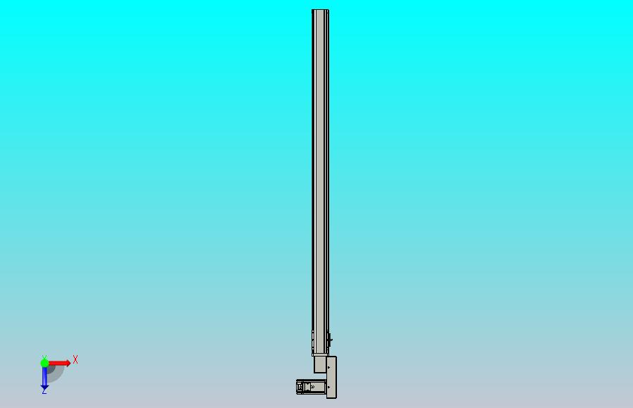 皮带直线轴半封闭可选导轨TPA-HNB-65S-90-L1200-MR-Y-P10-N3