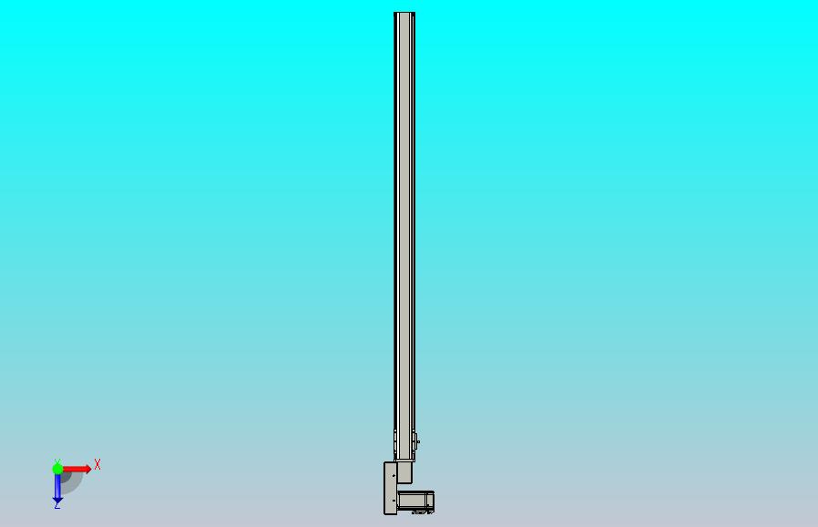 皮带直线轴半封闭可选导轨TPA-HNB-65S-90-L1250-ML-Y-P10-N3