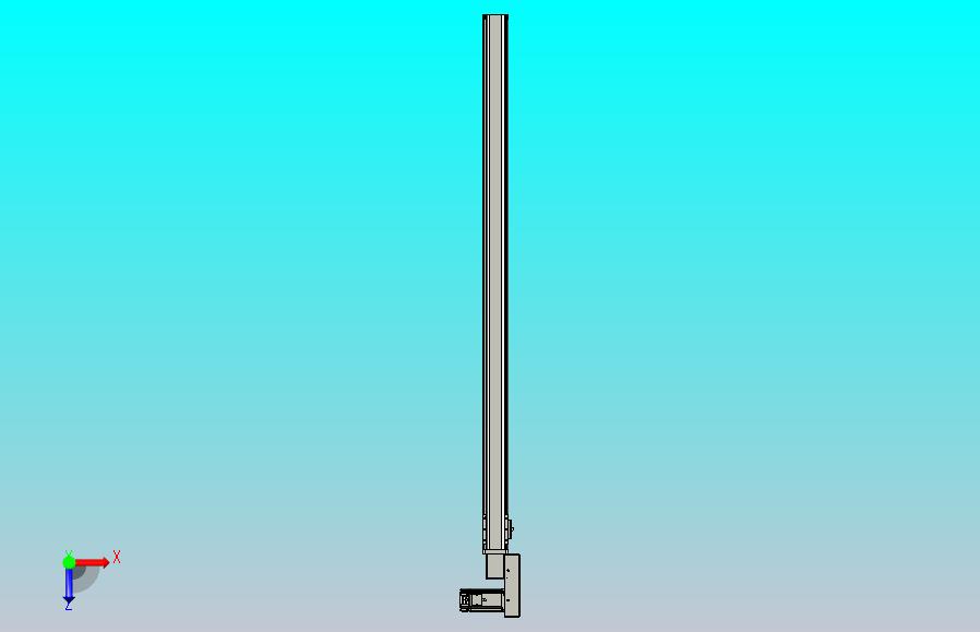 皮带直线轴半封闭可选导轨TPA-HNB-65S-90-L1250-MR-Y-P10-N3