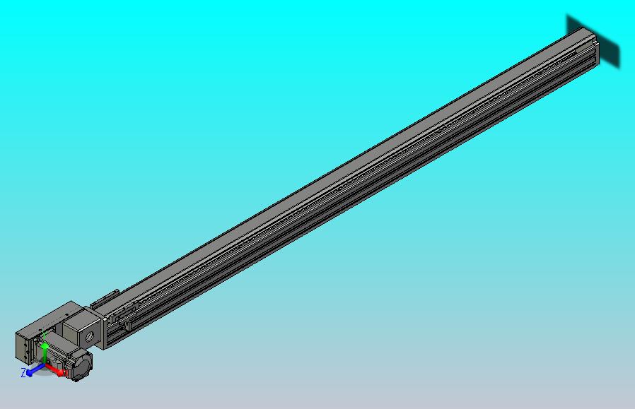 皮带直线轴半封闭可选导轨TPA-HNB-65S-90-L1300-ML-C-P10-N3