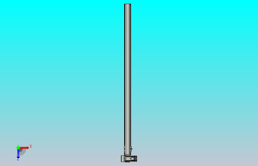 皮带直线轴半封闭可选导轨TPA-HNB-65S-90-L1350-LU-Y-P10-N3