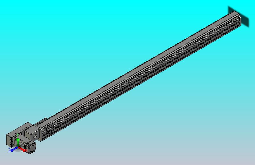皮带直线轴半封闭可选导轨TPA-HNB-65S-90-L1350-ML-Y-P10-N3