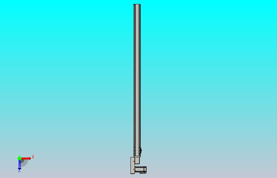 皮带直线轴半封闭可选导轨TPA-HNB-65S-90-L1350-ML-Y-P10-N3