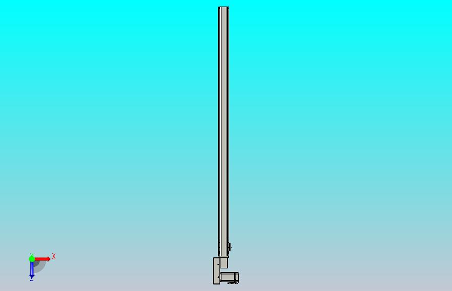 皮带直线轴半封闭可选导轨TPA-HNB-65S-90-L1400-ML-Y-P10-N3
