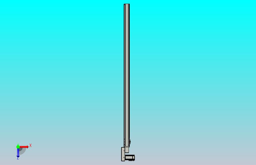 皮带直线轴半封闭可选导轨TPA-HNB-65S-90-L1550-ML-Y-P10-N3