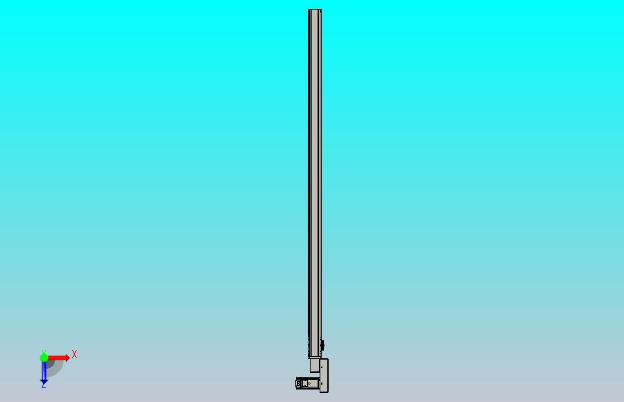 皮带直线轴半封闭可选导轨TPA-HNB-65S-90-L1550-MR-Y-P10-N3