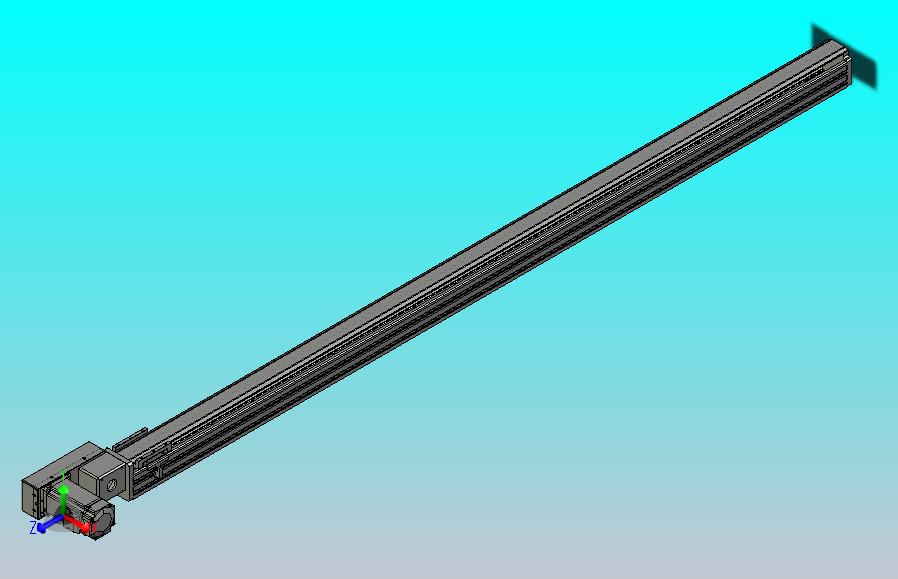 皮带直线轴半封闭可选导轨TPA-HNB-65S-90-L1600-ML-C-P10-N3