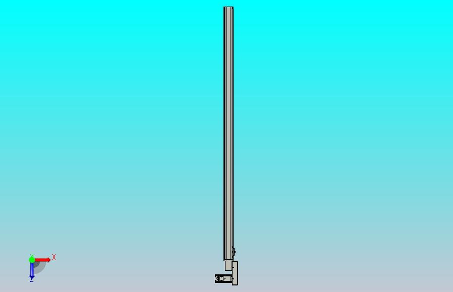 皮带直线轴半封闭可选导轨TPA-HNB-65S-90-L1600-MR-Y-P10-N3
