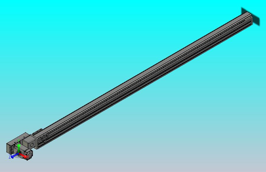 皮带直线轴半封闭可选导轨TPA-HNB-65S-90-L1700-ML-Y-P10-N3