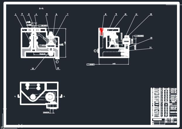 翻转式钻床夹具治具10mm孔及13mm孔加工