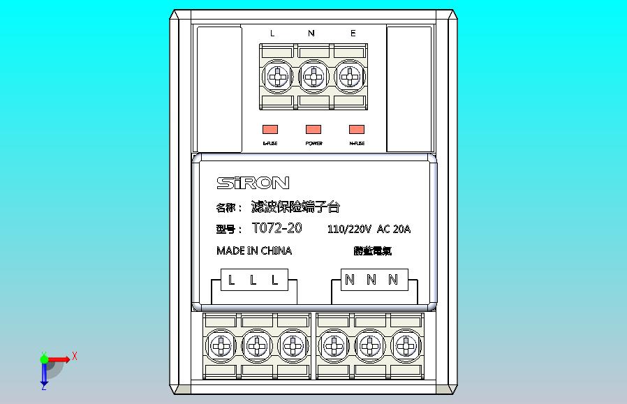 胜蓝电气T072-20滤波器