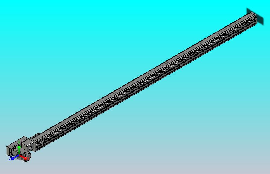 皮带直线轴半封闭可选导轨TPA-HNB-65S-90-L1900-ML-Y-P10-N3