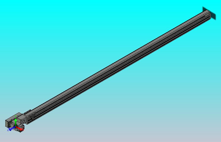 皮带直线轴半封闭可选导轨TPA-HNB-65S-90-L2050-ML-Y-P10-N3