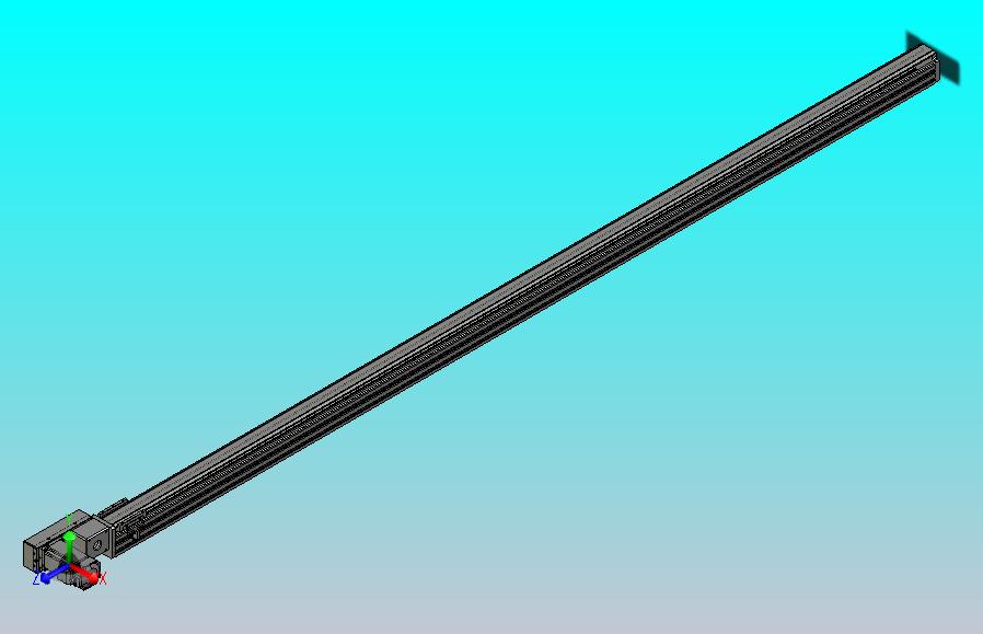 皮带直线轴半封闭可选导轨TPA-HNB-65S-90-L2300-ML-Y-P10-N3