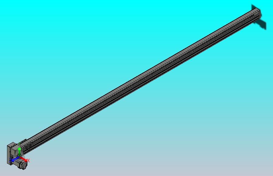 皮带直线轴半封闭可选导轨TPA-HNB-65S-90-L2400-LP-C-P10-N3