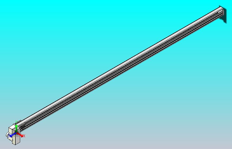 皮带直线轴半封闭可选导轨TPA-HNB-65S-90-L2600-RP-C-P20-N3