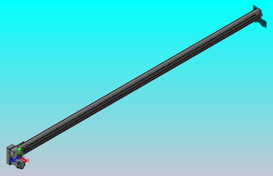 皮带直线轴半封闭可选导轨TPA-HNB-65S-90-L2700-LP-Y-P10-N3