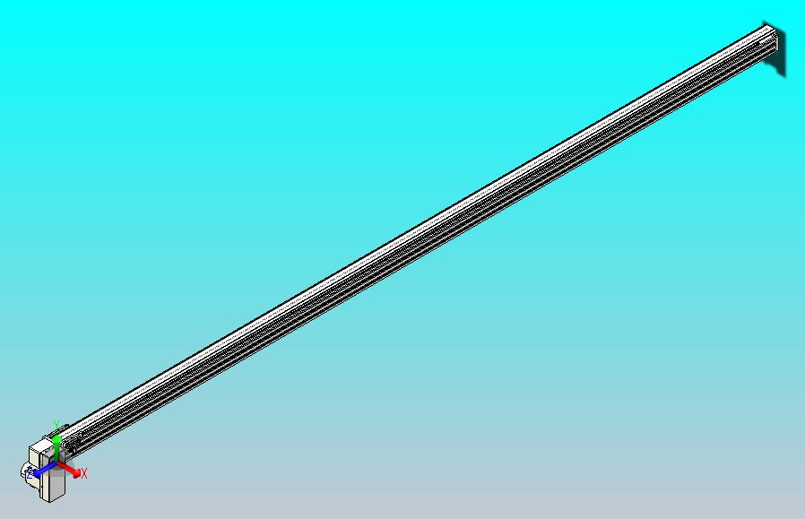 皮带直线轴半封闭可选导轨TPA-HNB-65S-90-L2900-RP-Y-P20-N3