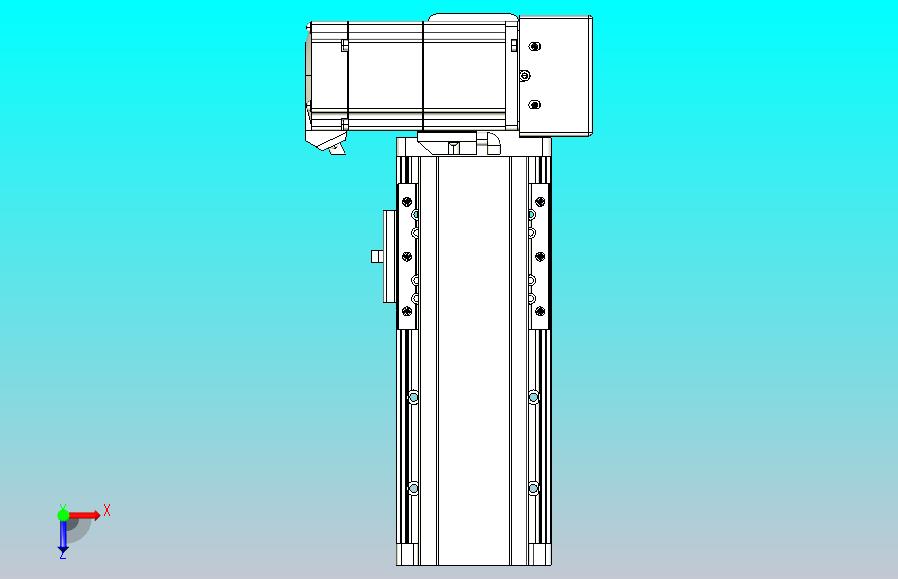 皮带直线轴半封闭可选导轨TPA-HNB-85D-90-L50-LU-C-P20-N3