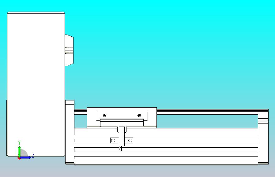 皮带直线轴半封闭可选导轨TPA-HNB-85D-90-L50-RU-C-P20-N3