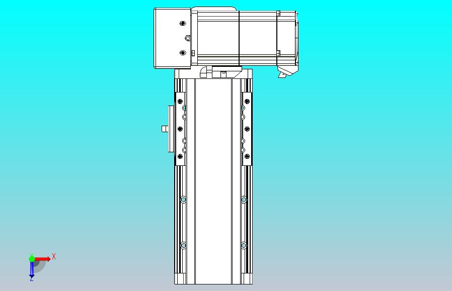皮带直线轴半封闭可选导轨TPA-HNB-85D-90-L50-RU-C-P20-N3