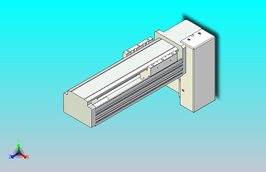 皮带直线轴半封闭可选导轨TPA-HNB-85D-90-L100-LP-Y-P20-N3