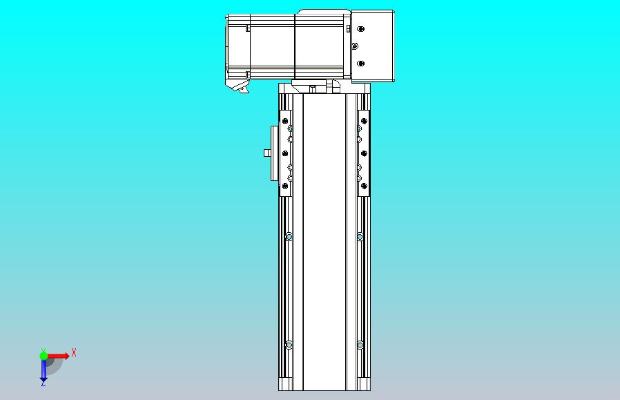 皮带直线轴半封闭可选导轨TPA-HNB-85D-90-L100-LU-C-P20-N3