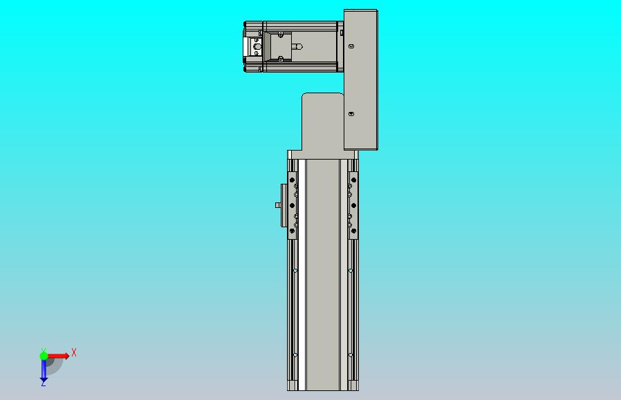 皮带直线轴半封闭可选导轨TPA-HNB-85D-90-L100-ML-Y-P20-N3