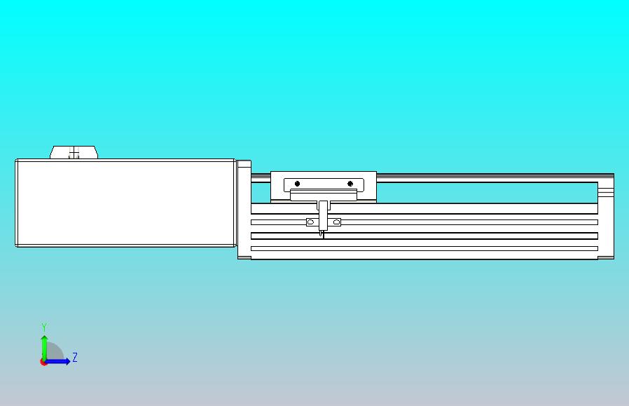 皮带直线轴半封闭可选导轨TPA-HNB-85D-90-L100-MR-Y-P20-N3