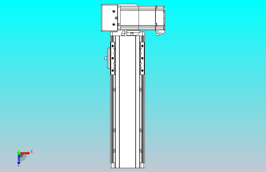 皮带直线轴半封闭可选导轨TPA-HNB-85D-90-L150-RU-C-P20-N3